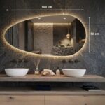 Poisson, miroir salle de bain