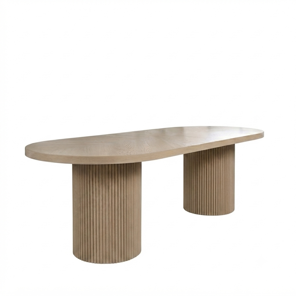 IMG_6694 Novéa, table à manger en bois massif – Image 1