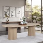 Novéa, table à manger en bois massif – Image 3