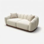 Nerra,canapé en bois moderne​ – Image 10