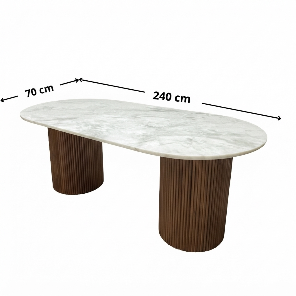IMG_7660 Valora, table a manger en bois – Image 1