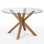 oakglass table a manger – Image 2