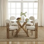 oakglass table a manger – Image 5